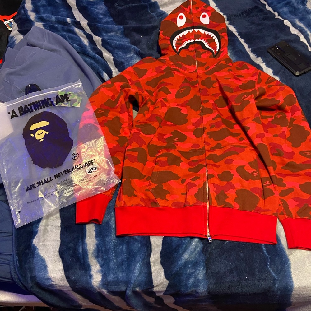 Red Bape Hoodie